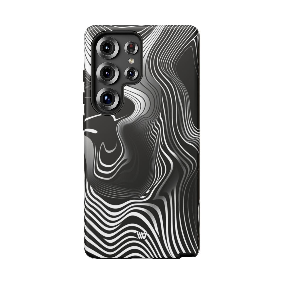 Abstract Zebra Stripes Tough Phone Case