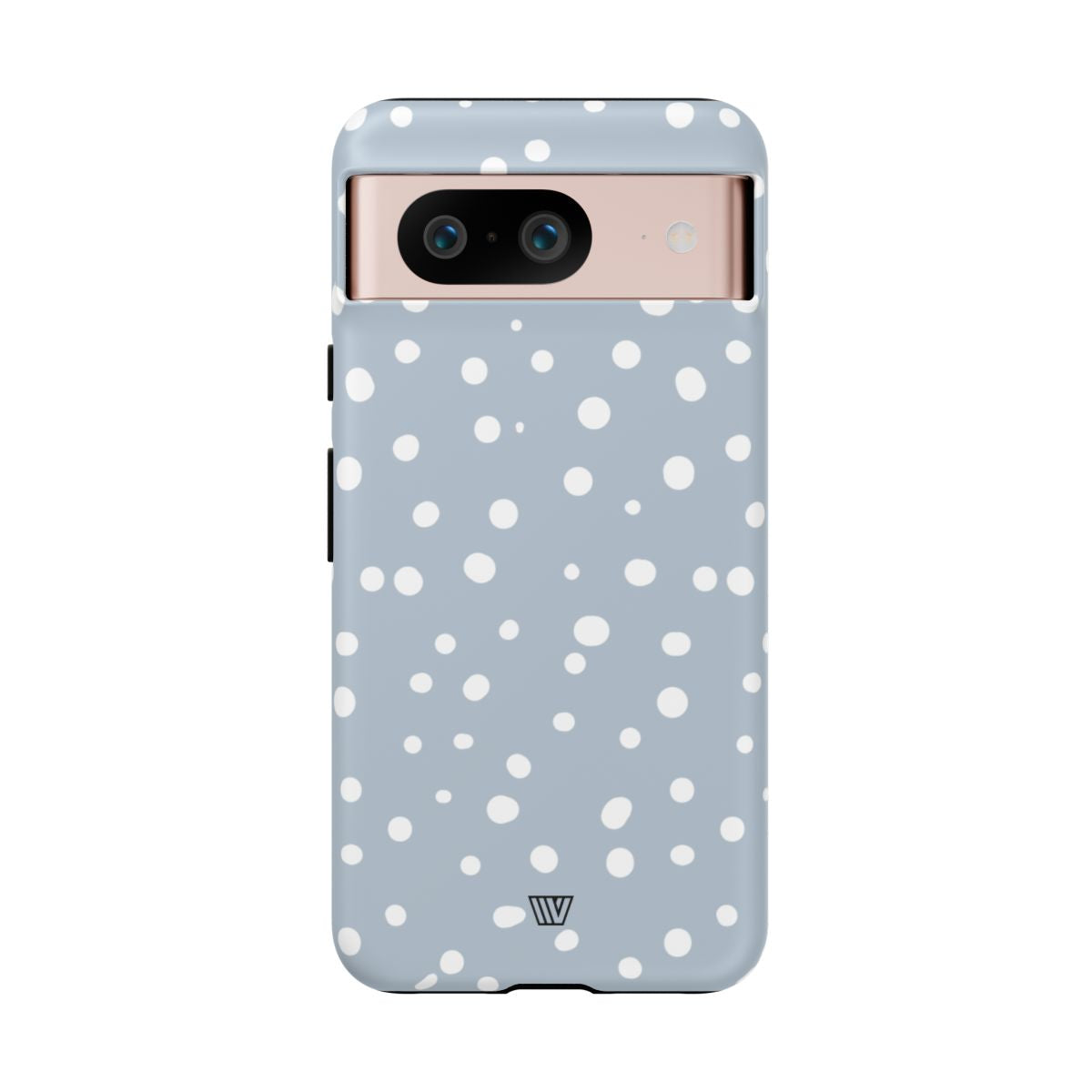 Blue Haze Dots Tough Phone Case Dual-Layer Protective Phone Case