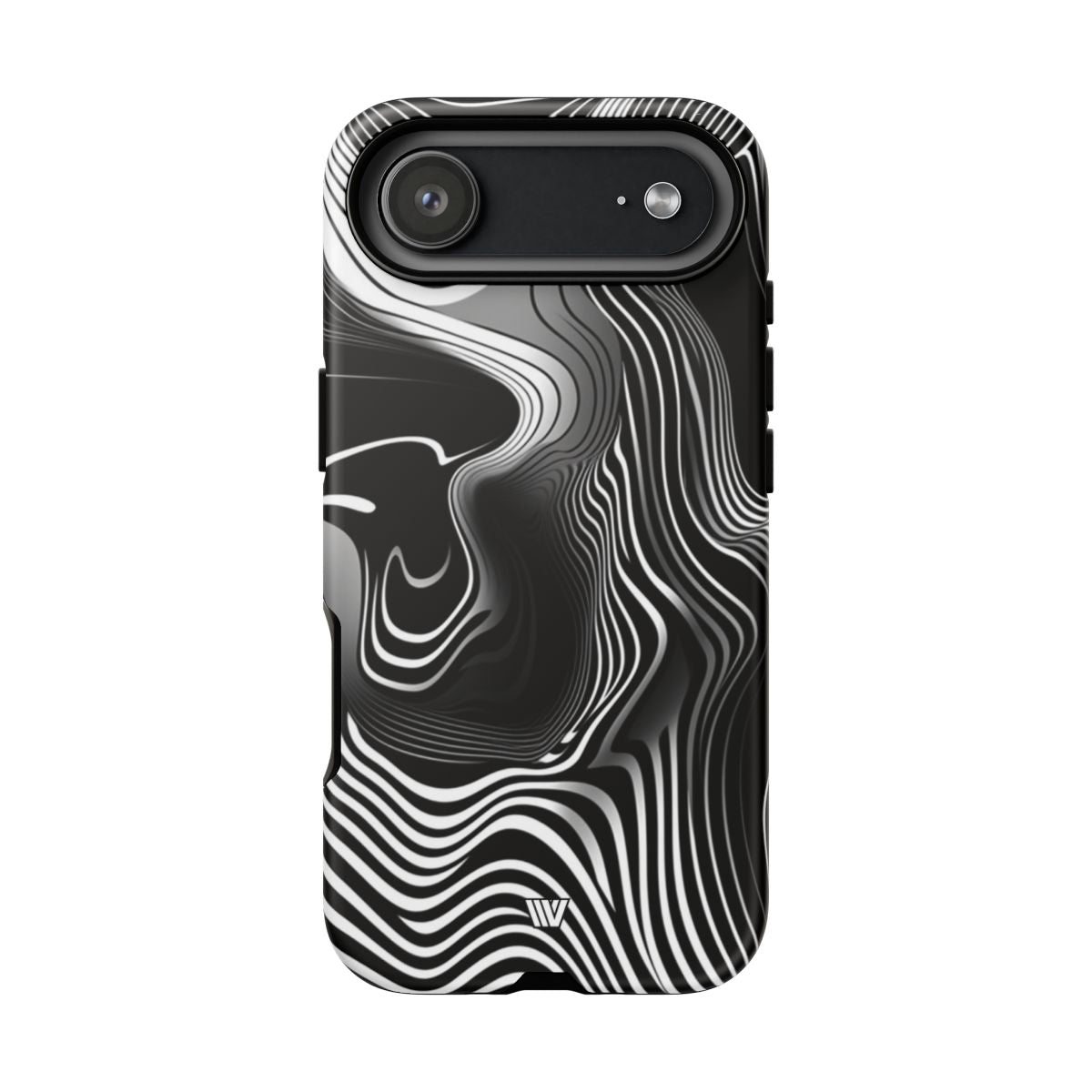Abstract Zebra Stripes Tough Phone Case