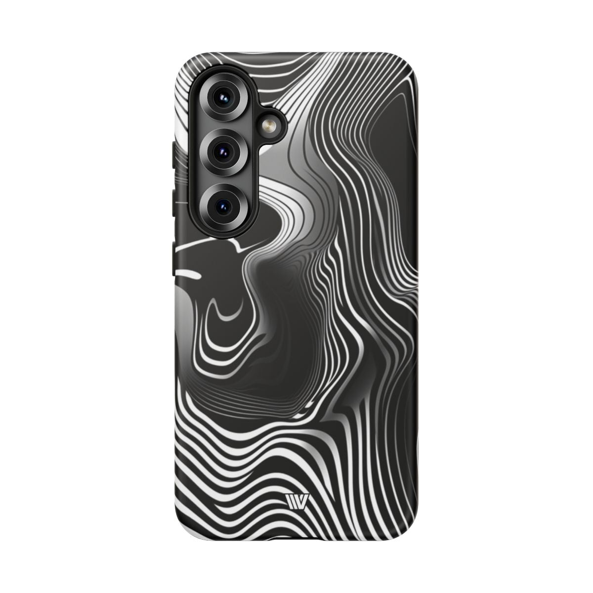 Abstract Zebra Stripes Tough Phone Case