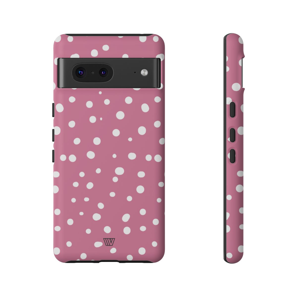 Blush Red Dots Tough Phone Case