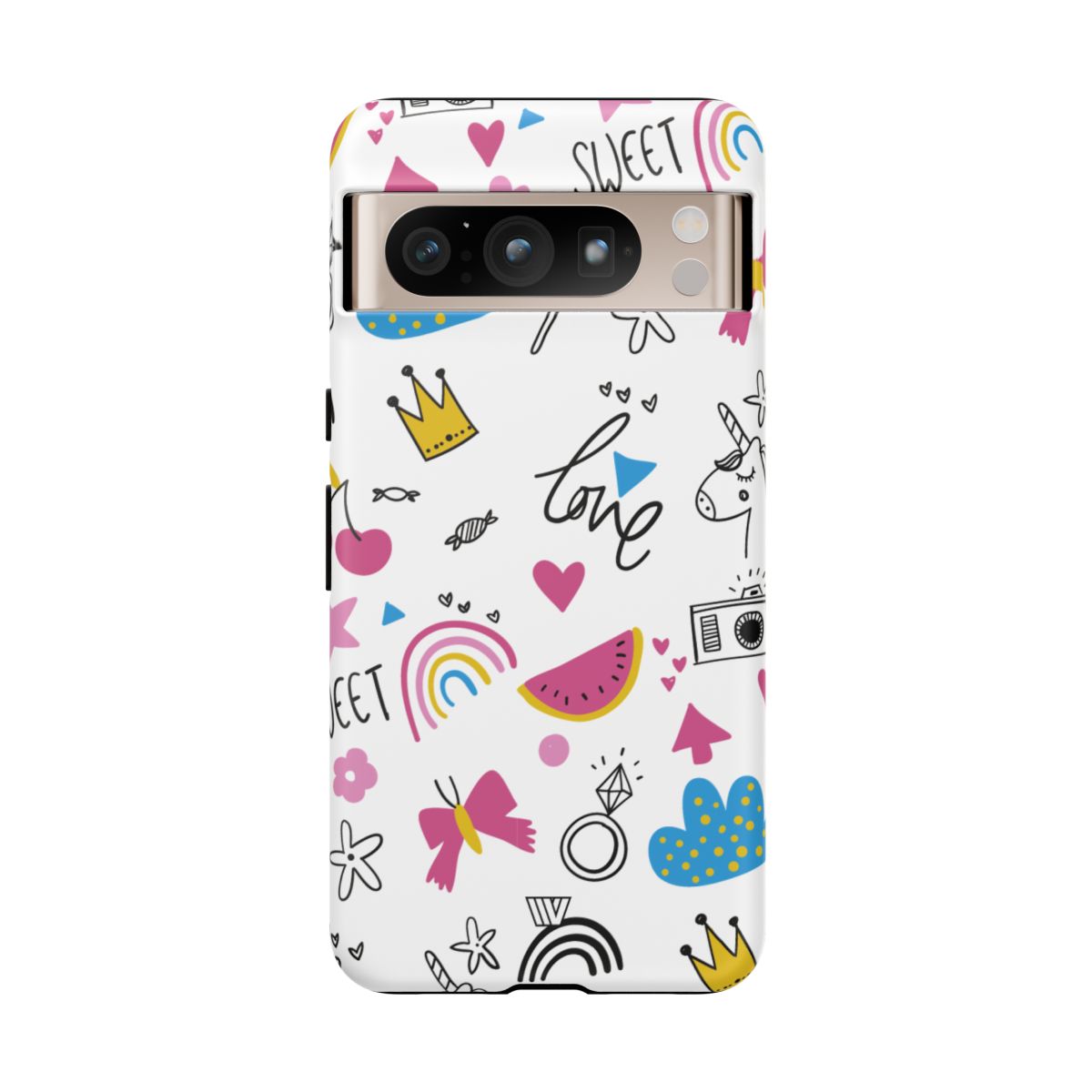 Tough Impact Resistant Phone Case SWEET LOVE
