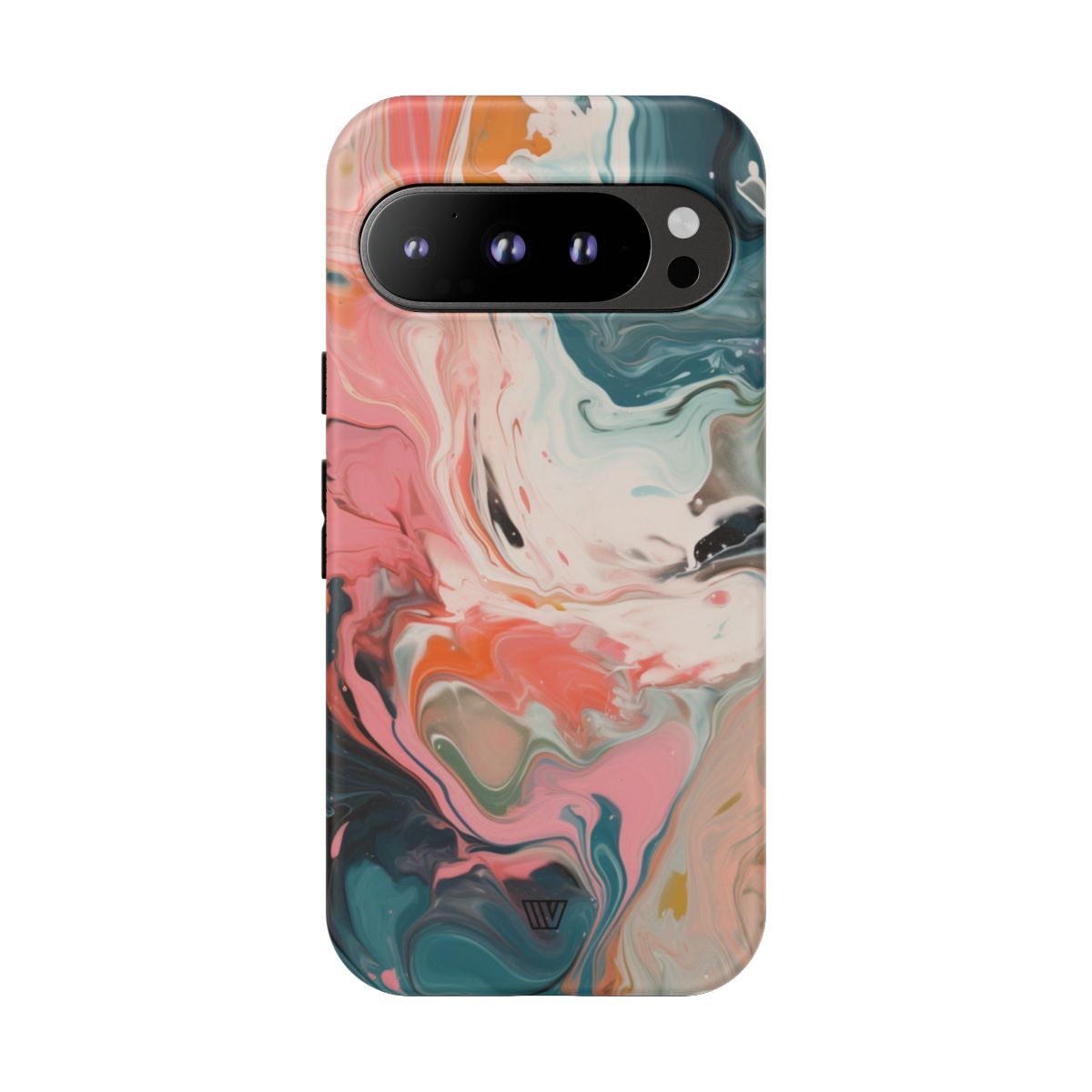Pastel Paint Swirl Tough Phone Case