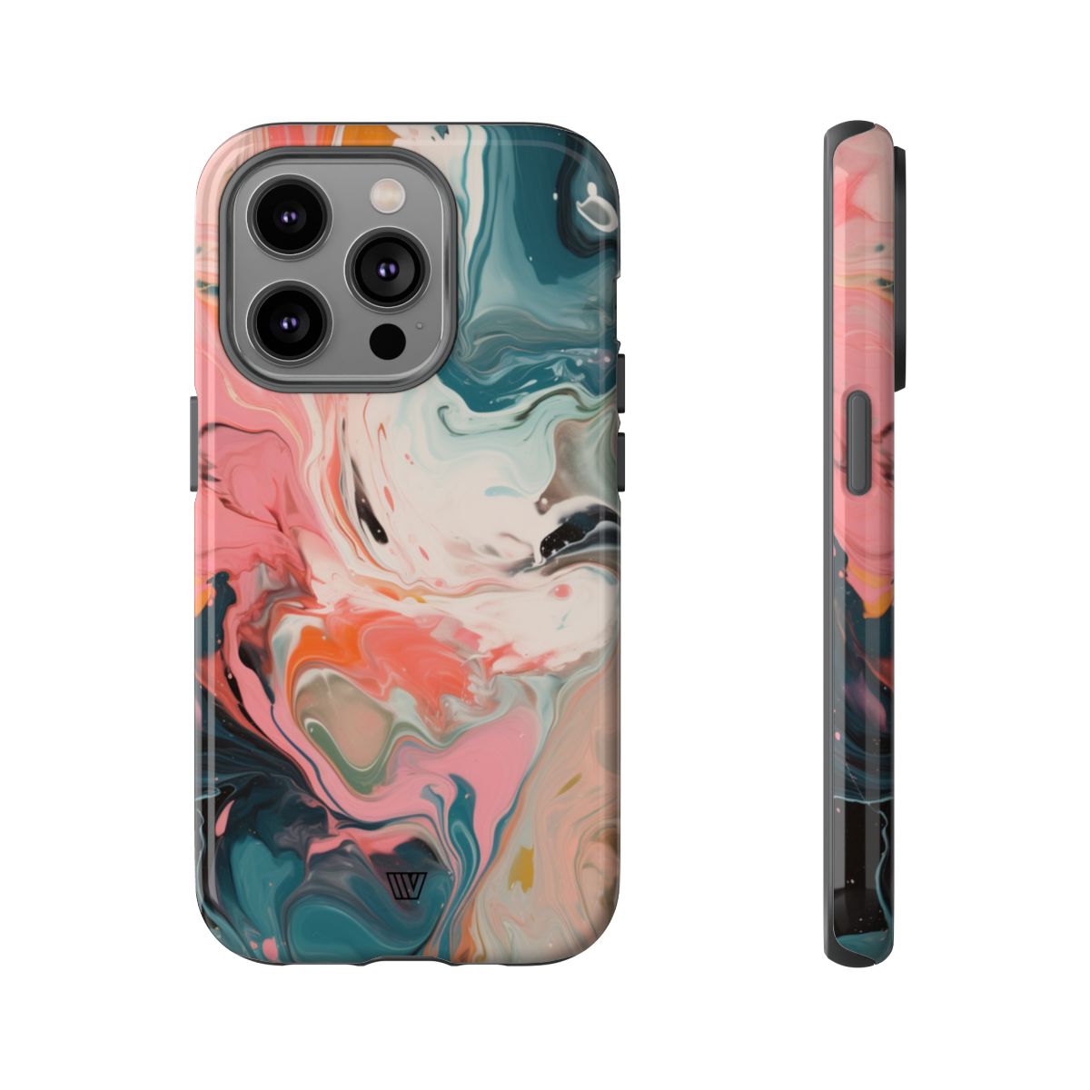 Pastel Paint Swirl Tough Phone Case