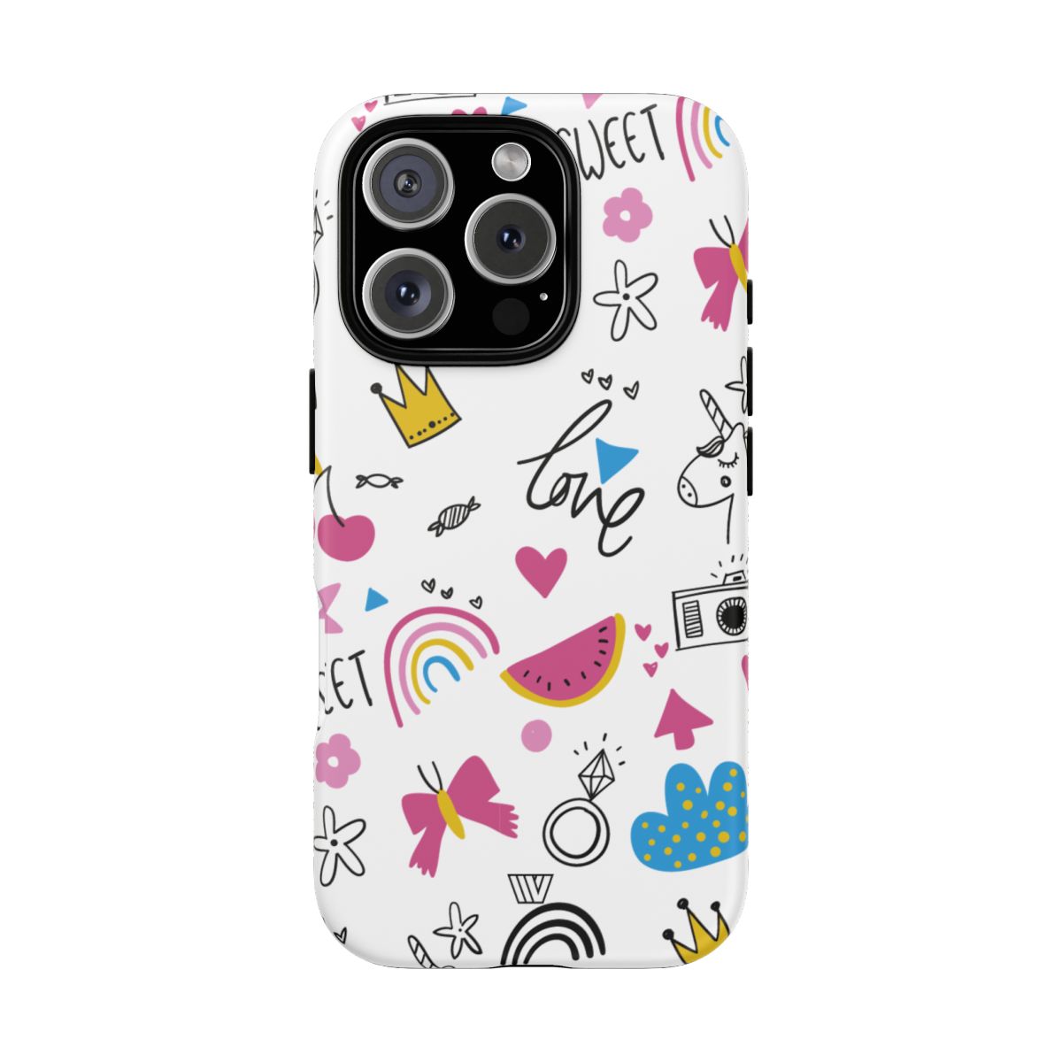 Tough Impact Resistant Phone Case SWEET LOVE