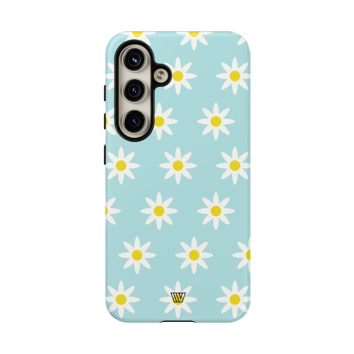Tough Phone Case Dual Layer Impact Resistant DOODLE DAISY