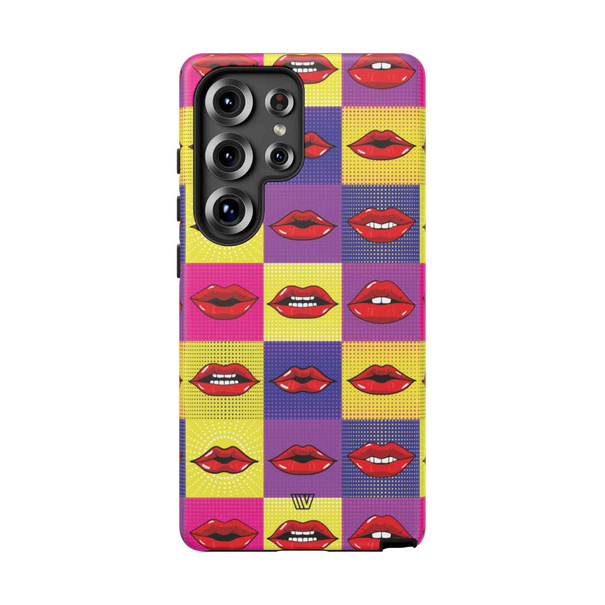 Tough Phone Case Dual-layer Protection POP ART LIPS
