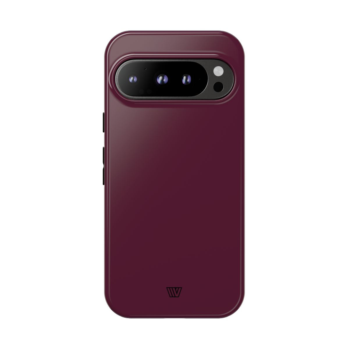 Tough Phone Case Wine Berry Protective Dual-Layer Polycarbonate Shell