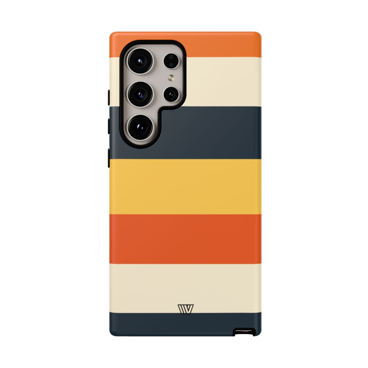 Beach Sunset Stripes Tough Phone Case