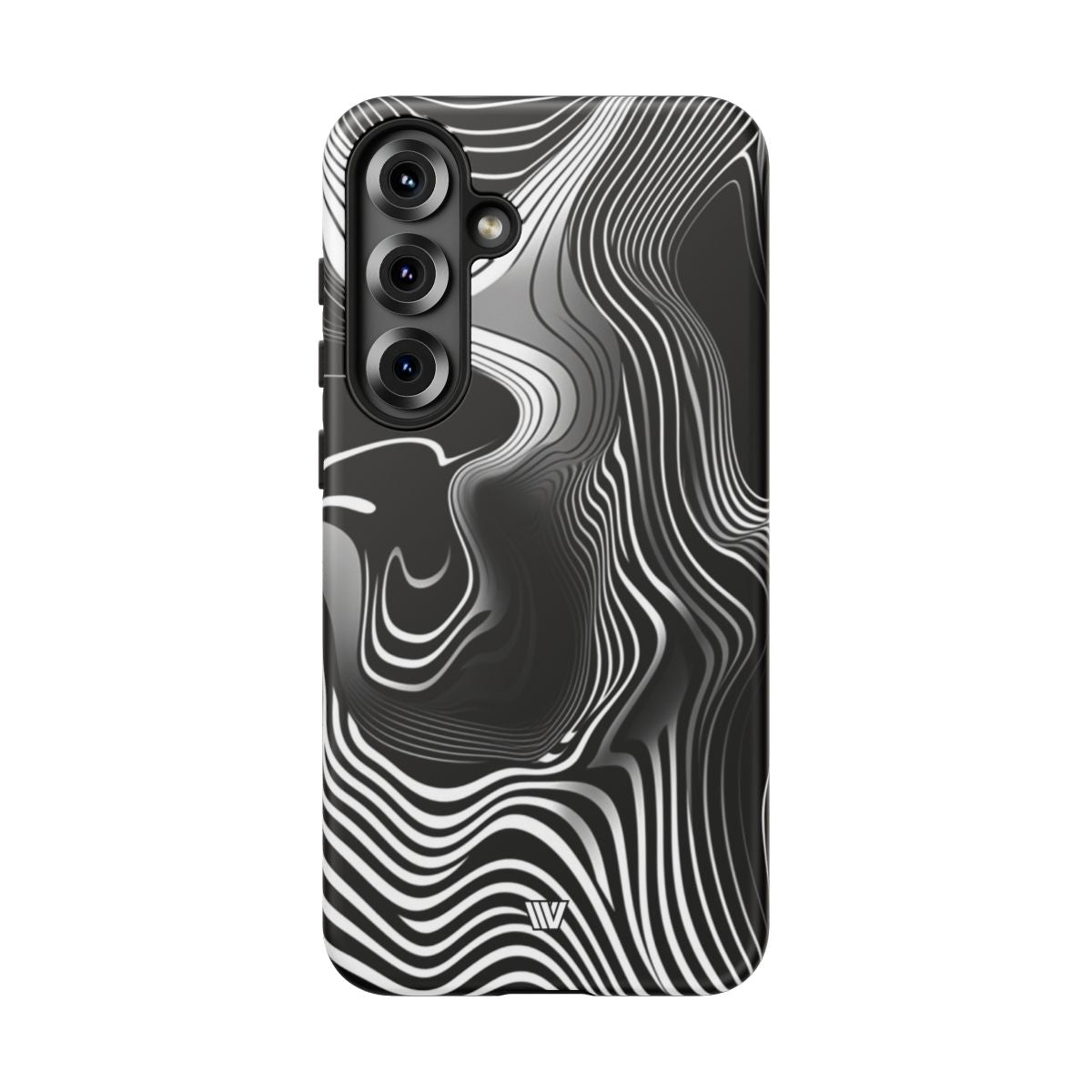 Abstract Zebra Stripes Tough Phone Case