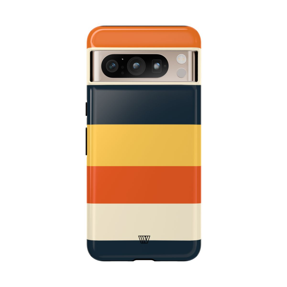 Beach Sunset Stripes Tough Phone Case