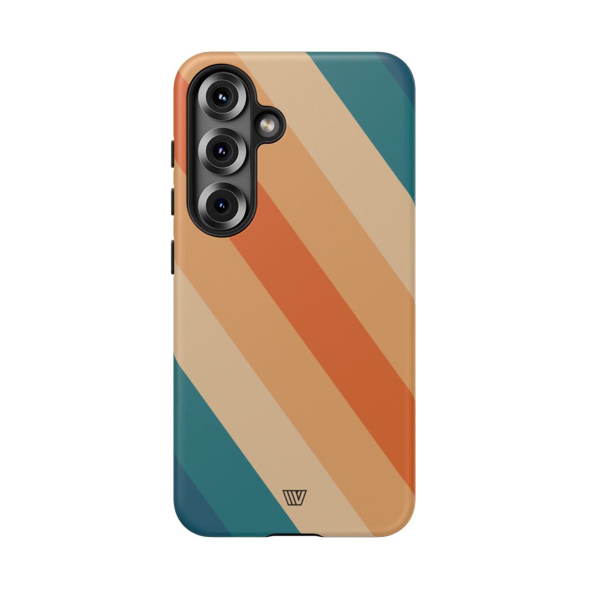Retro Stripe Tough Phone Case 70s Style