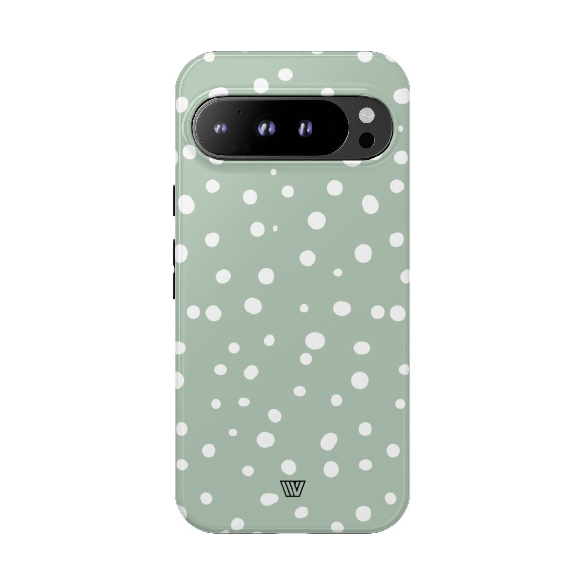 Pastel Green Dots Tough Phone Case