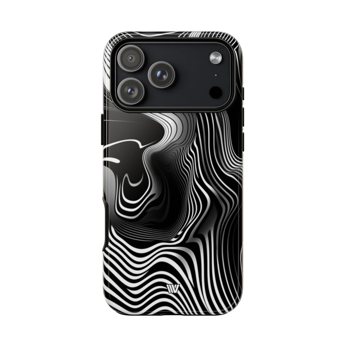 Abstract Zebra Stripes Tough Phone Case