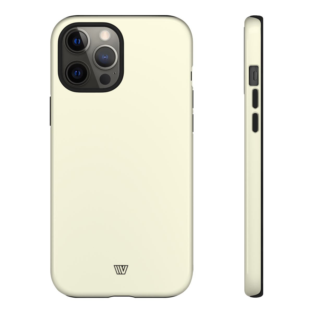 Tough Ivory Phone Case Dual Layer Impact-Resistant Trovvve