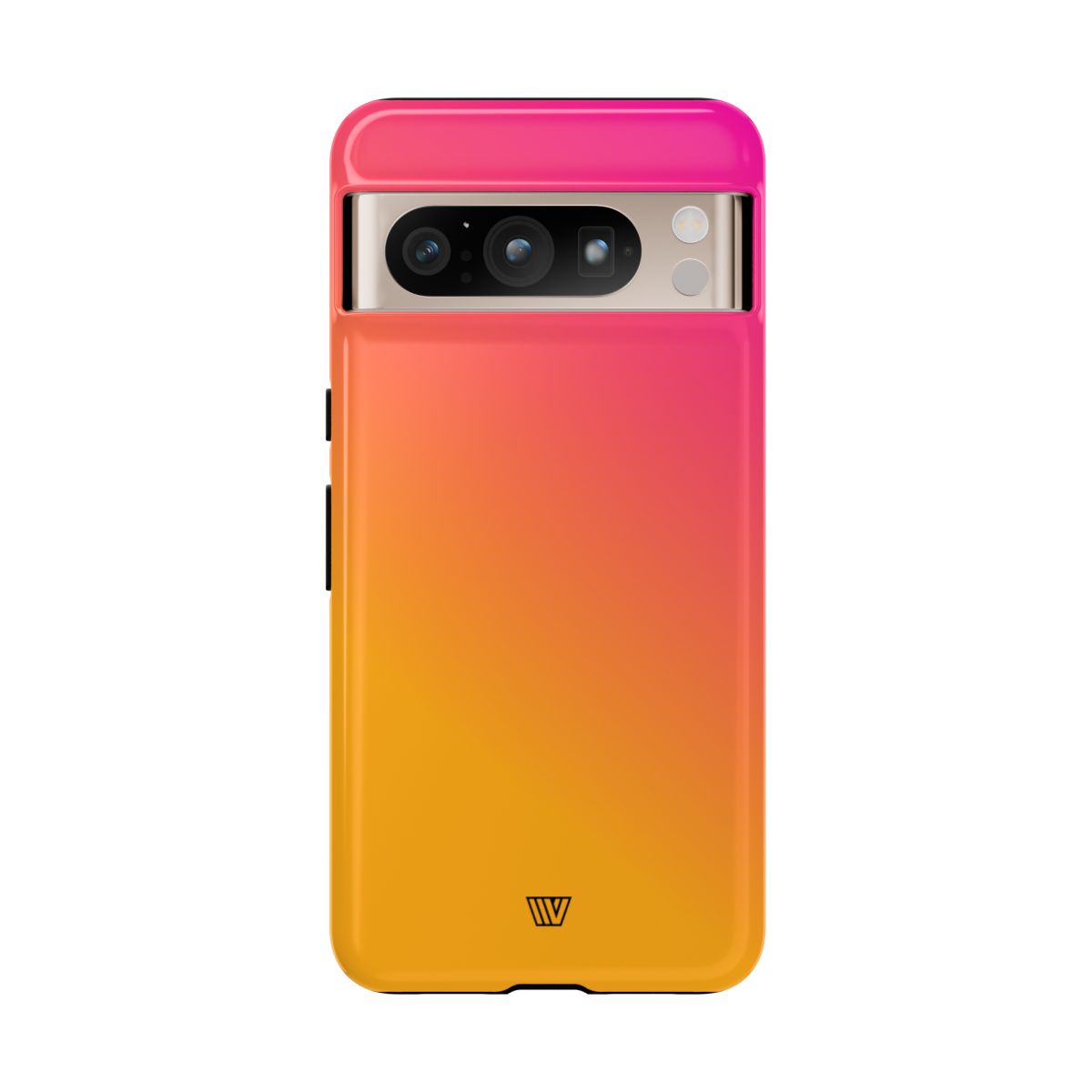 Hot Pink Orange Tough Phone Case