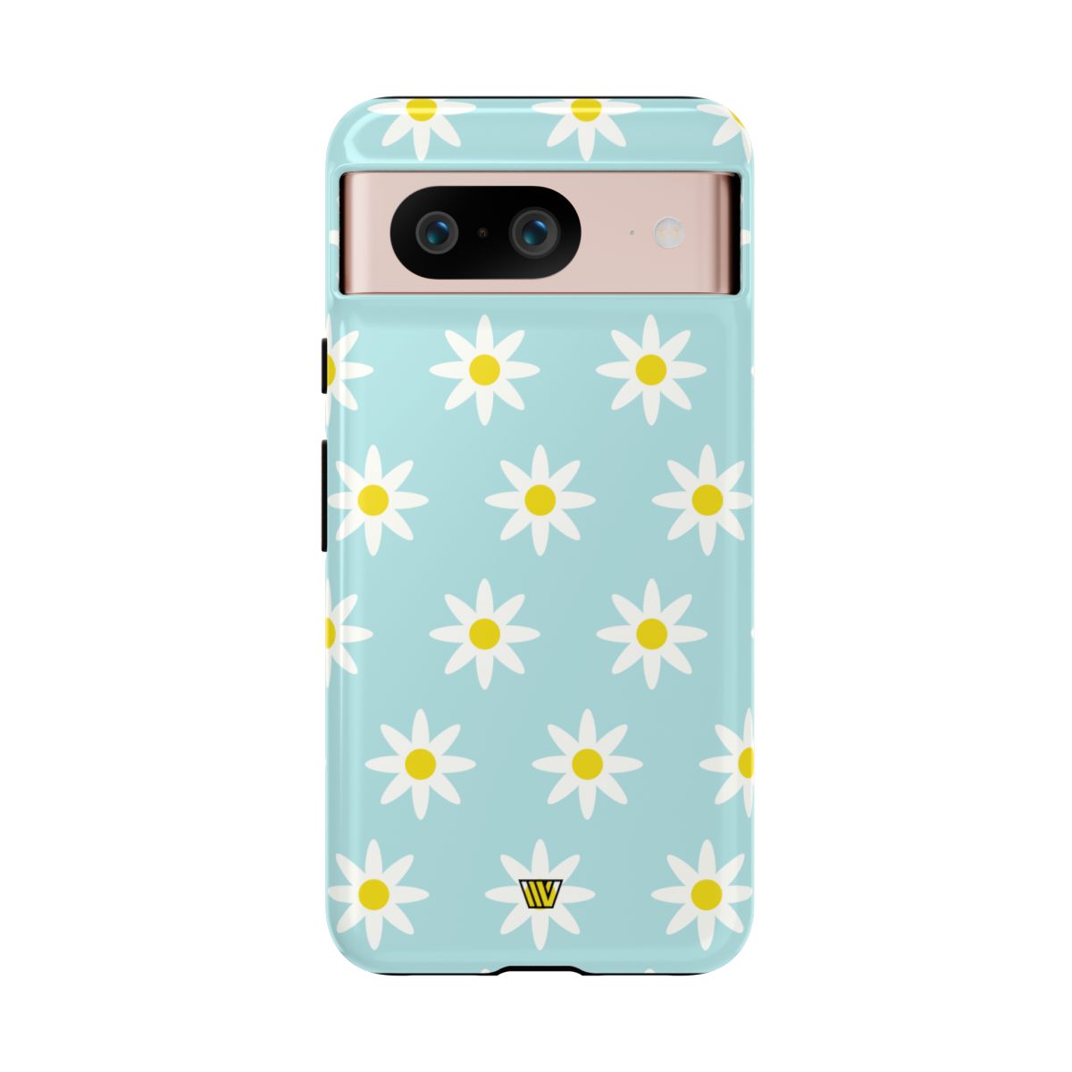 Tough Phone Case Dual Layer Impact Resistant DOODLE DAISY