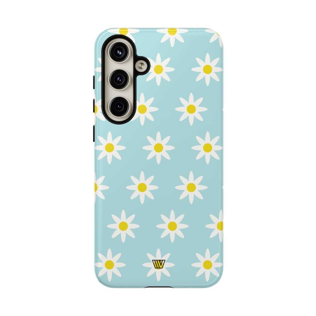 Tough Phone Case Dual Layer Impact Resistant DOODLE DAISY