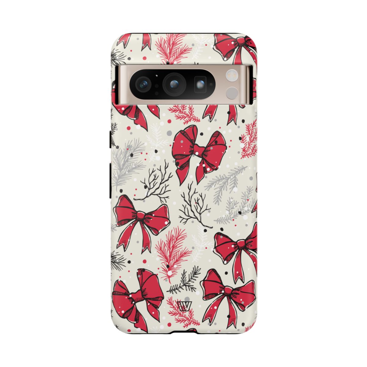 Tough Phone Case Impact-Resistant Dual Layer WINTER BOWS