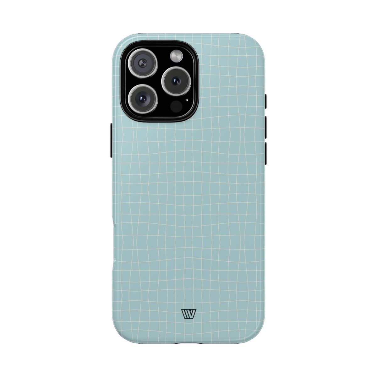 Tough Phone Case Polycarbonate Dual-Layer BLUE WICKER
