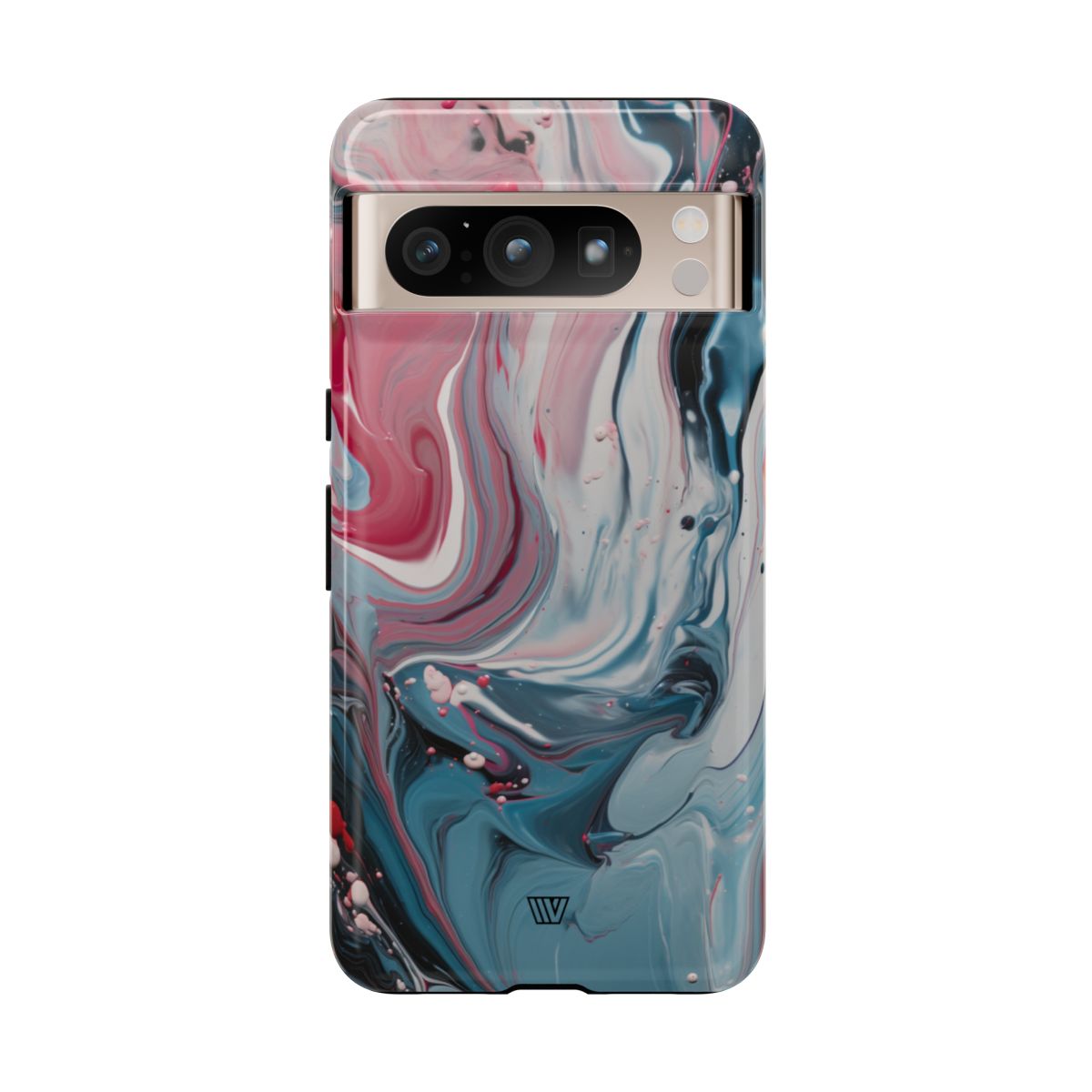 Blue Pastel Swirl Tough Phone Case