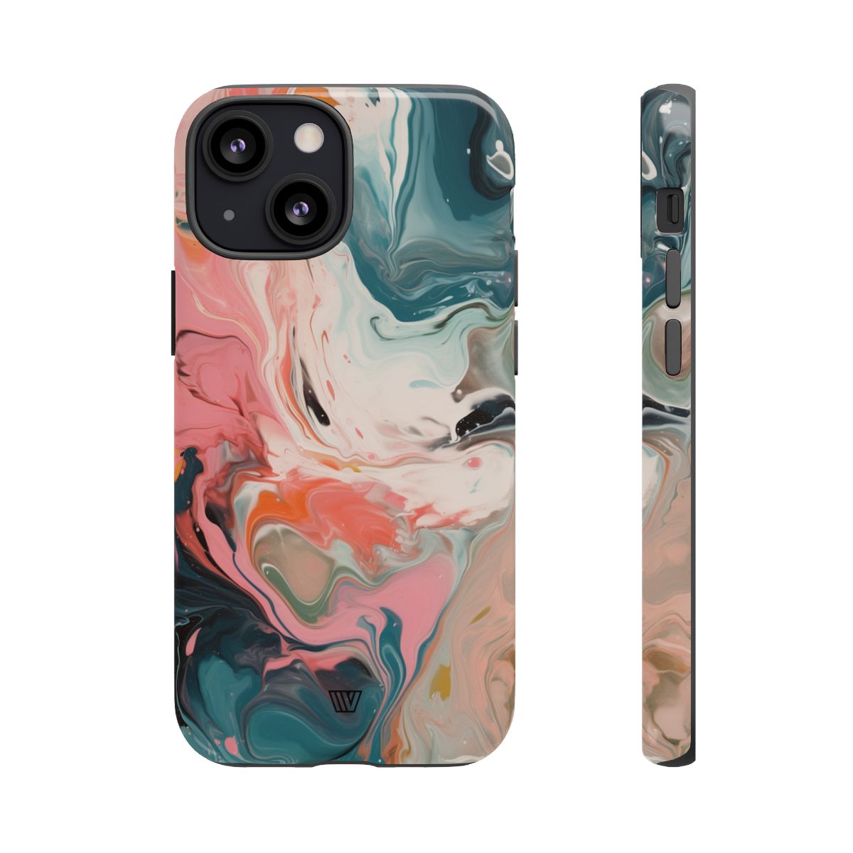 Pastel Paint Swirl Tough Phone Case