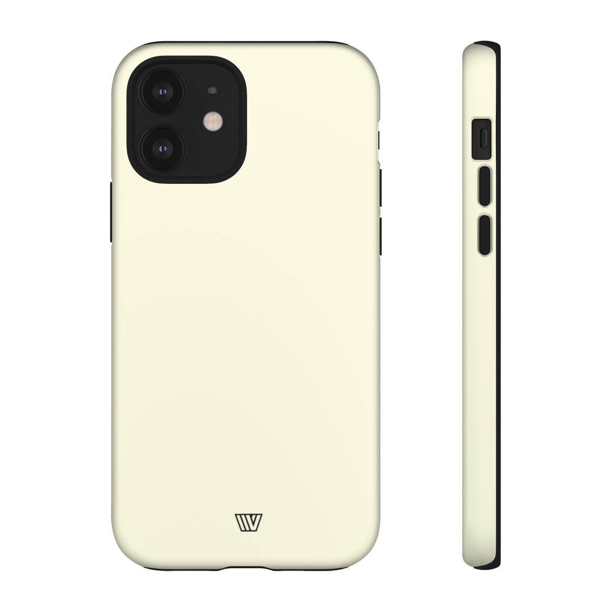 Tough Ivory Phone Case Dual Layer Impact-Resistant Trovvve