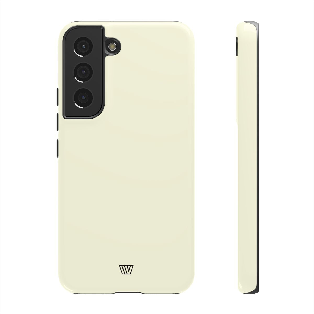 Tough Ivory Phone Case Dual Layer Impact-Resistant Trovvve