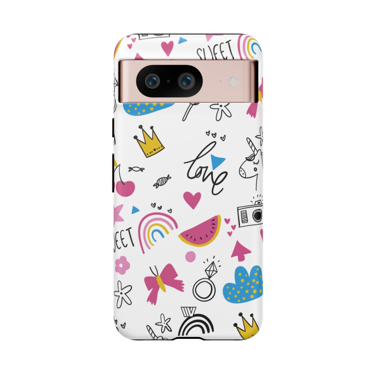 Tough Impact Resistant Phone Case SWEET LOVE