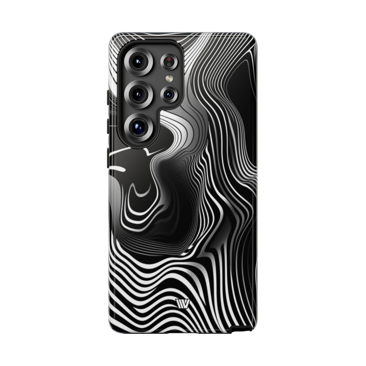 Abstract Zebra Stripes Tough Phone Case
