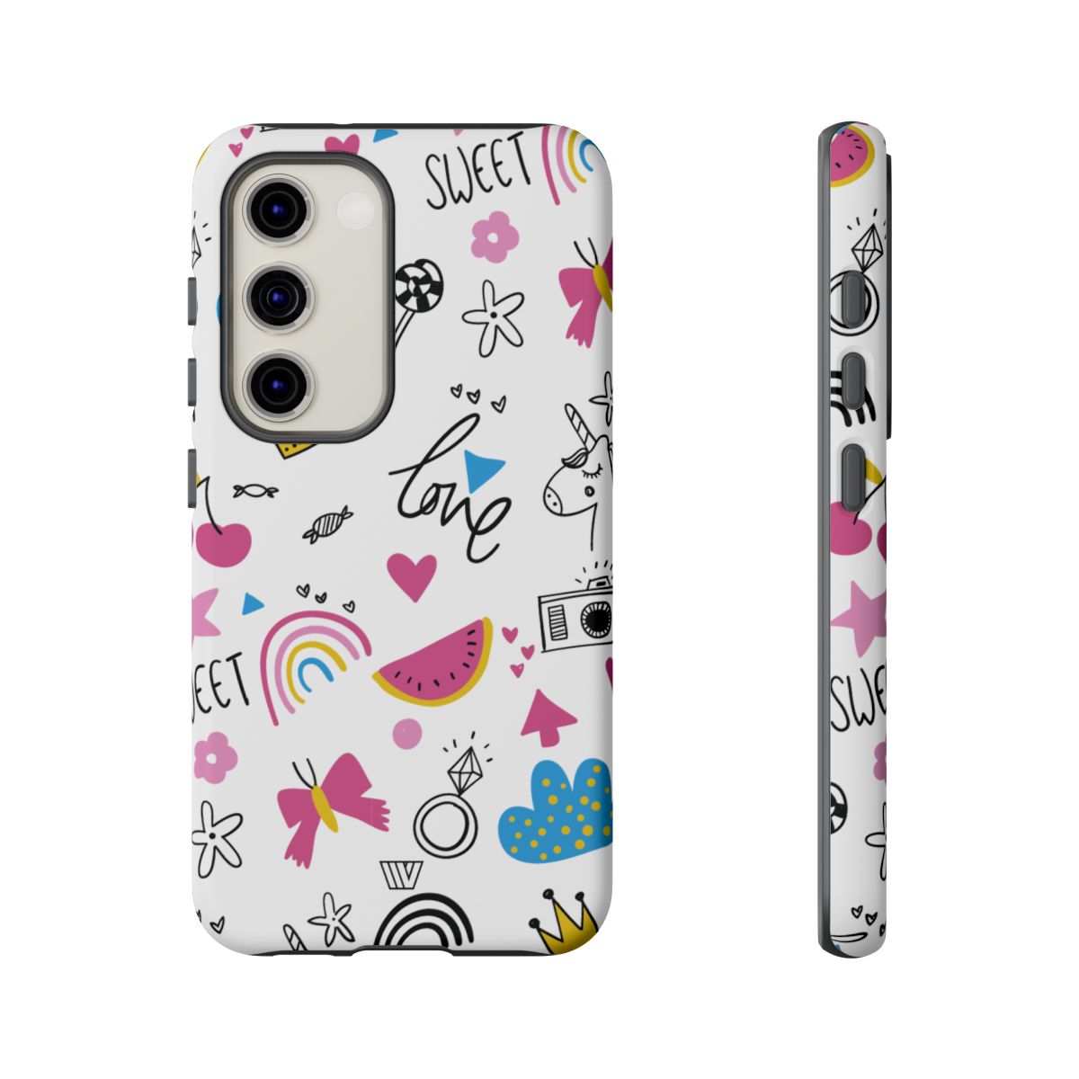 Tough Impact Resistant Phone Case SWEET LOVE