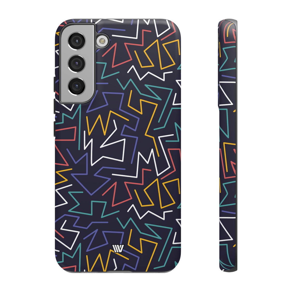 Tough Impact Resistant Phone Case ZIGZAG NIGHT