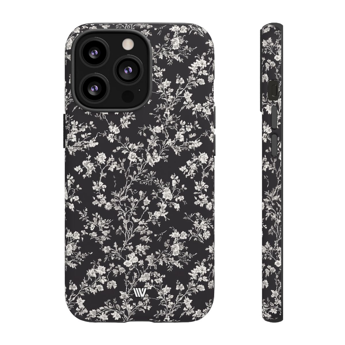 Tough Phone Case Impact Resistant Dual-Layer INKED PETALS
