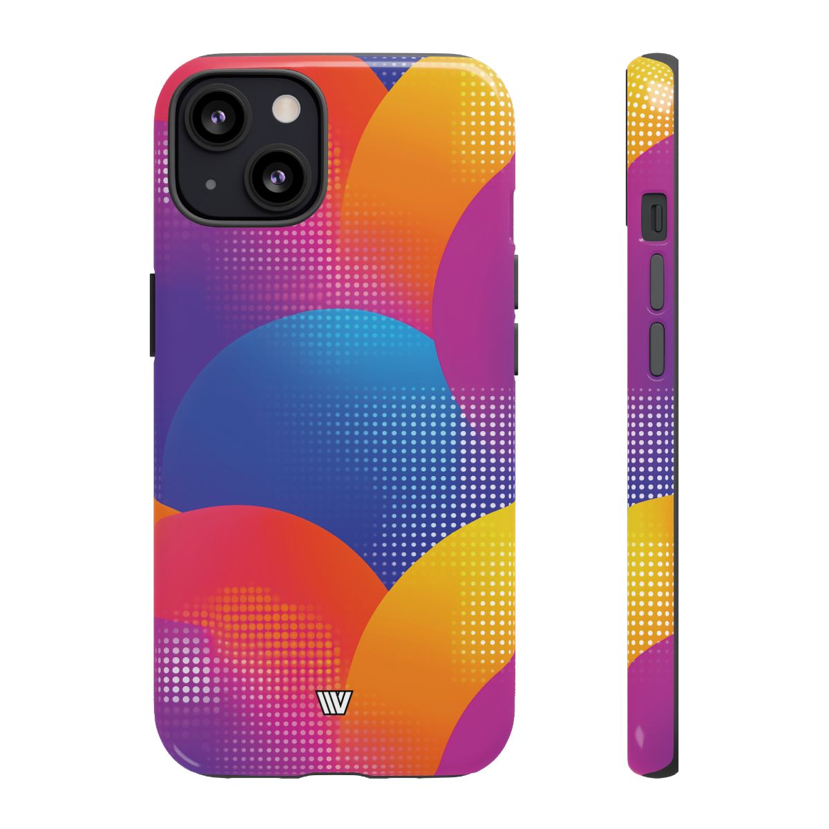Tough Phone Case Dual-Layer Durable BOLD VIBES