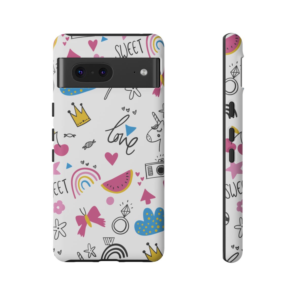 Tough Impact Resistant Phone Case SWEET LOVE