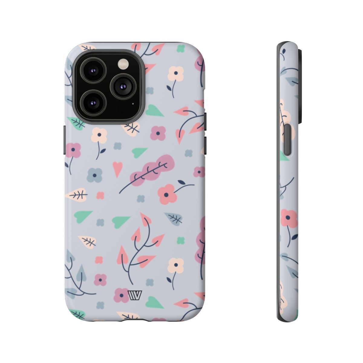 Petal Pastels Tough Phone Case with Dual-Layer Protection