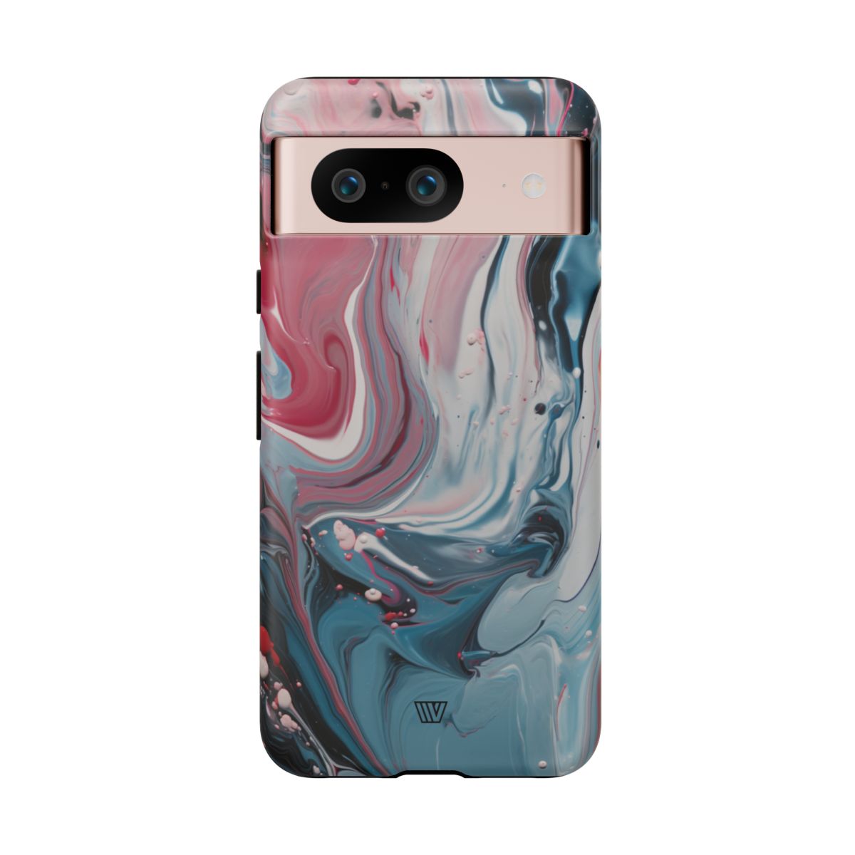 Blue Pastel Swirl Tough Phone Case