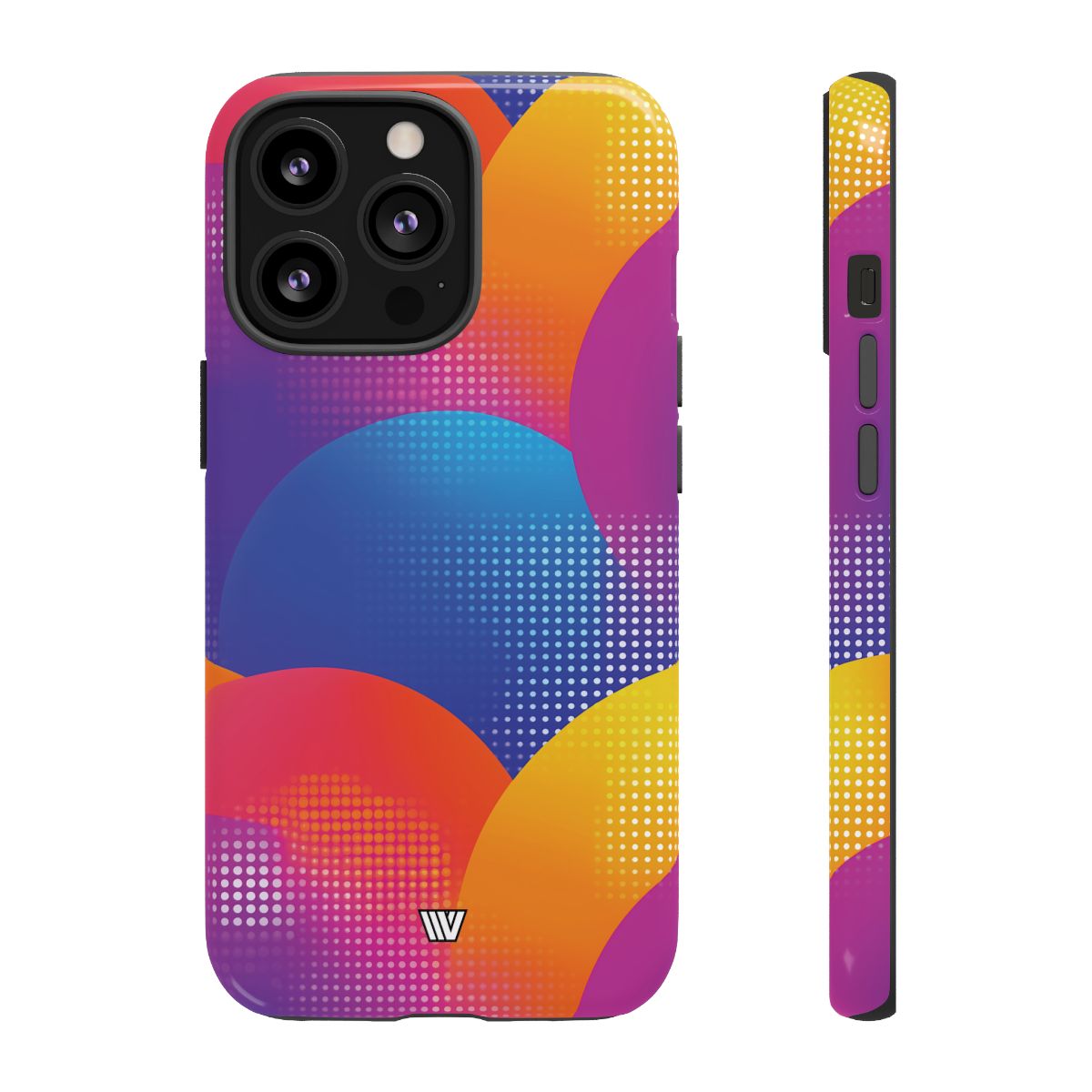 Tough Phone Case Dual-Layer Durable BOLD VIBES