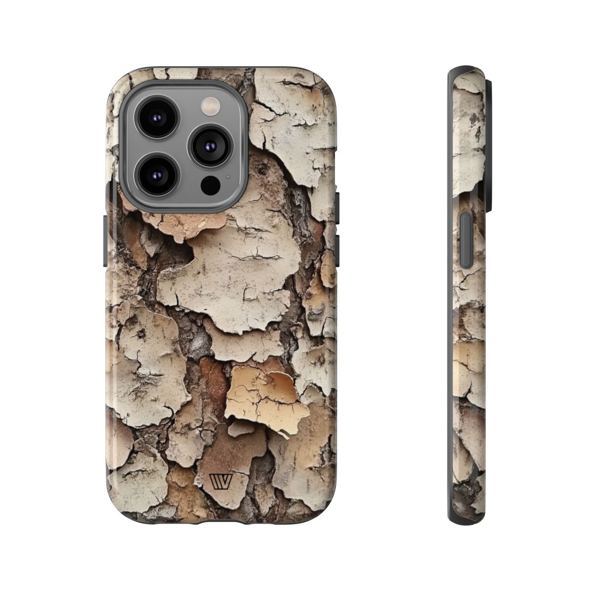 Tough Phone Case Dual-Layer Protection TREE BARK
