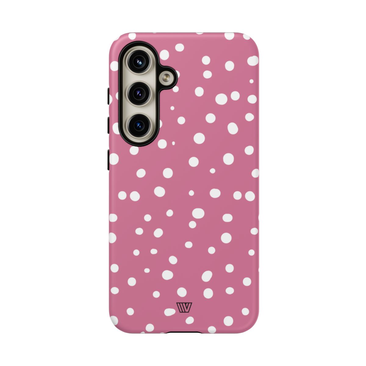 Blush Red Dots Tough Phone Case
