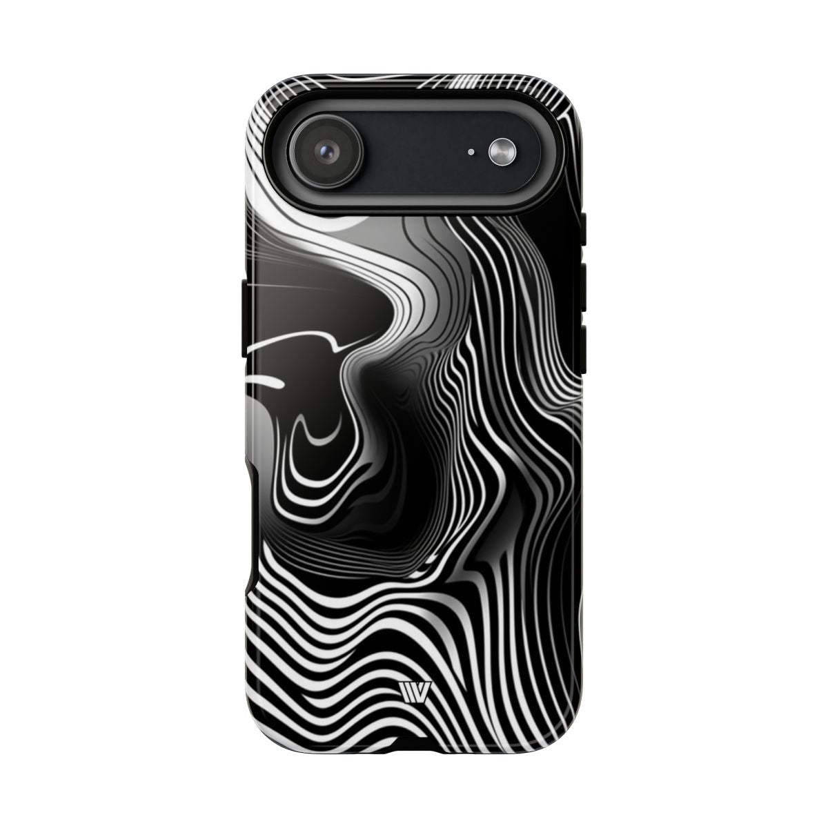 Abstract Zebra Stripes Tough Phone Case