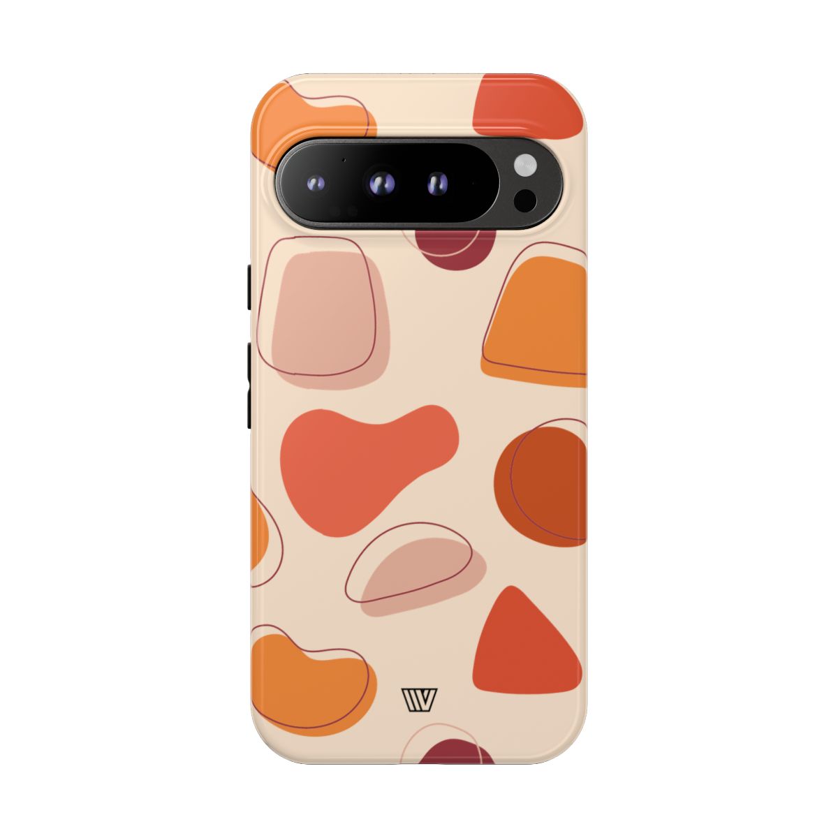Tough Impact-Resistant Phone Case with Dual Layer WARM SHAPES
