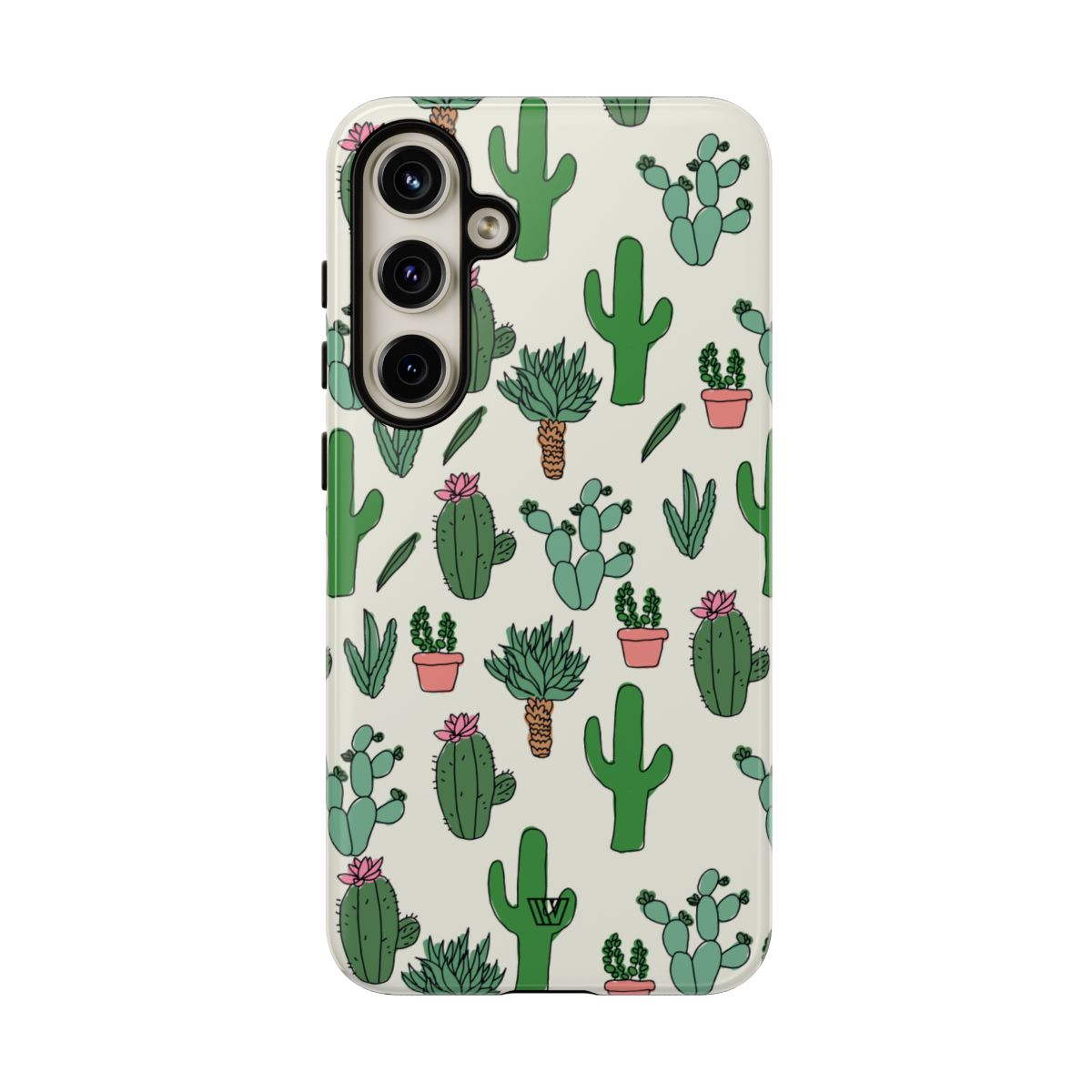 Tough Impact-Resistant Phone Case CACTUS DOODLES