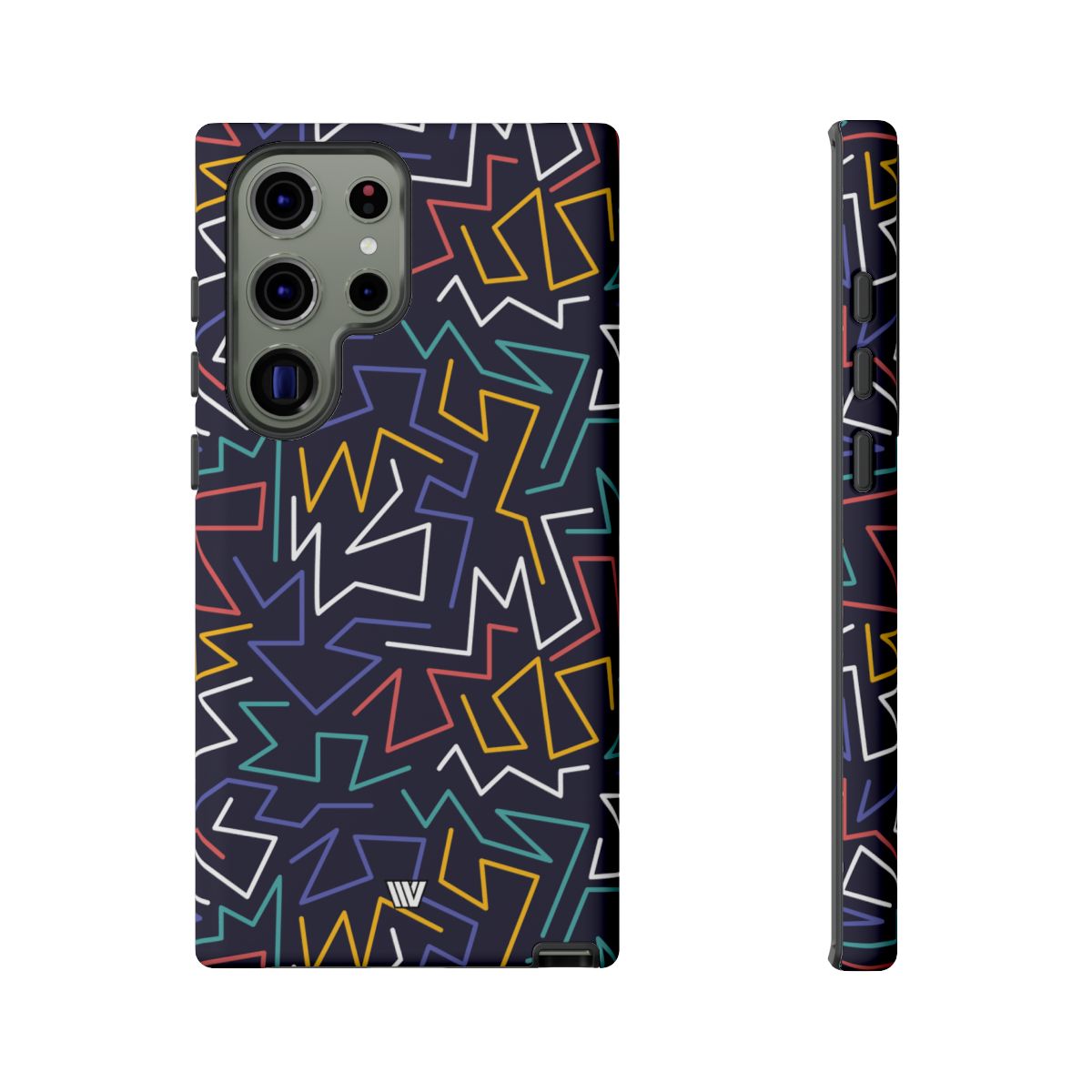 Tough Impact Resistant Phone Case ZIGZAG NIGHT