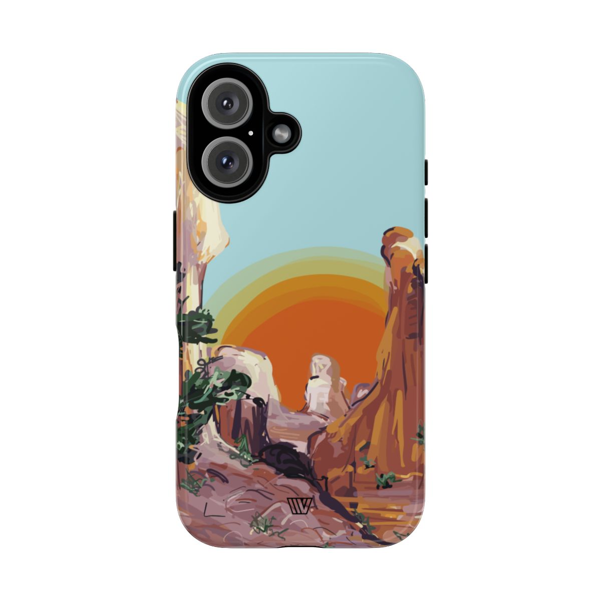 Tough Phone Case 8ft Drop Tested DESERT SUNRISE TROVVVE X EARTH FORMATIONS