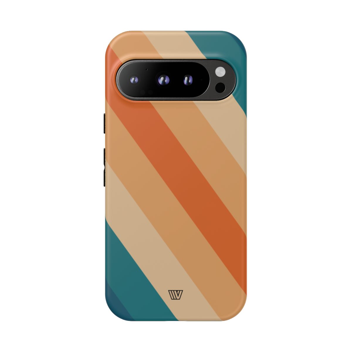 Retro Stripe Tough Phone Case 70s Style