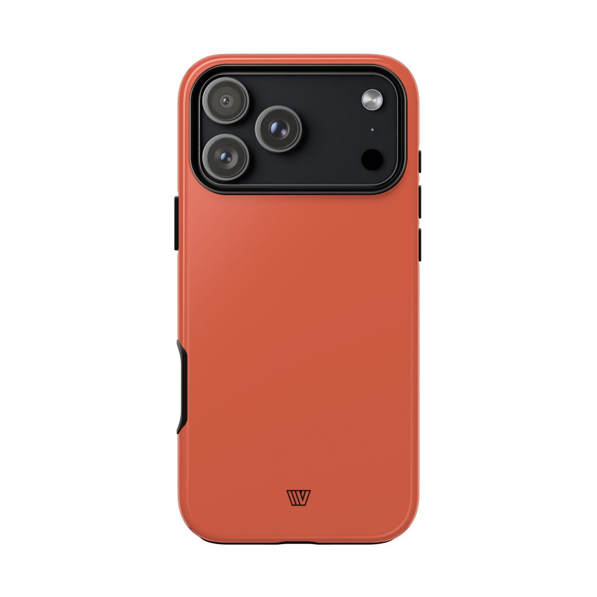 Burnt Sienna Tough Phone Case Dual-Layer Protection