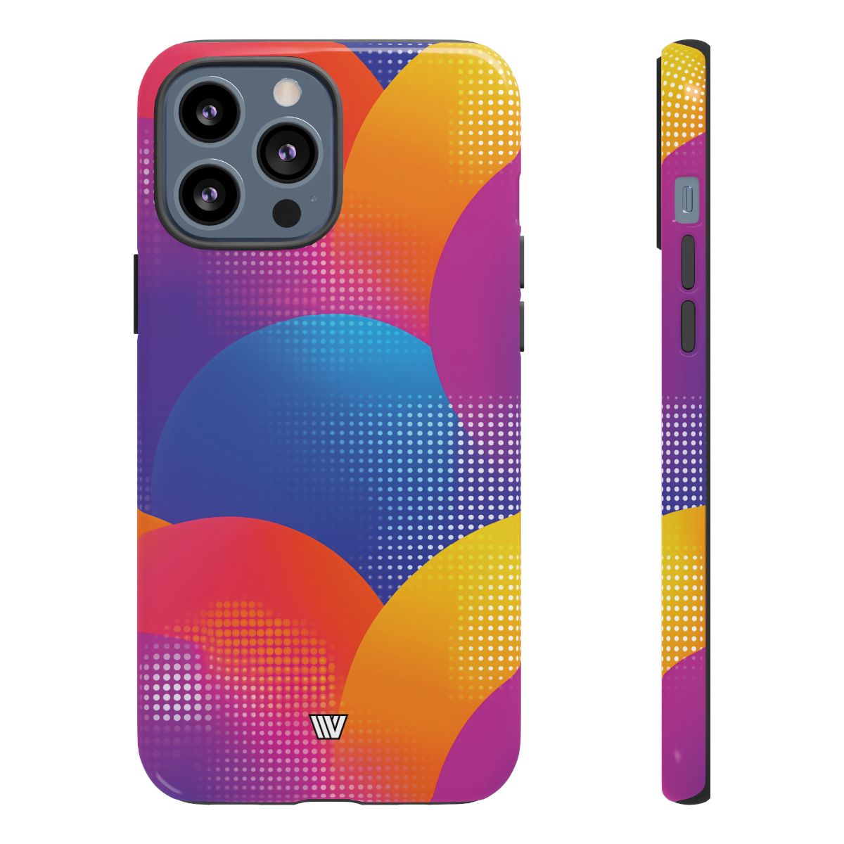 Tough Phone Case Dual-Layer Durable BOLD VIBES