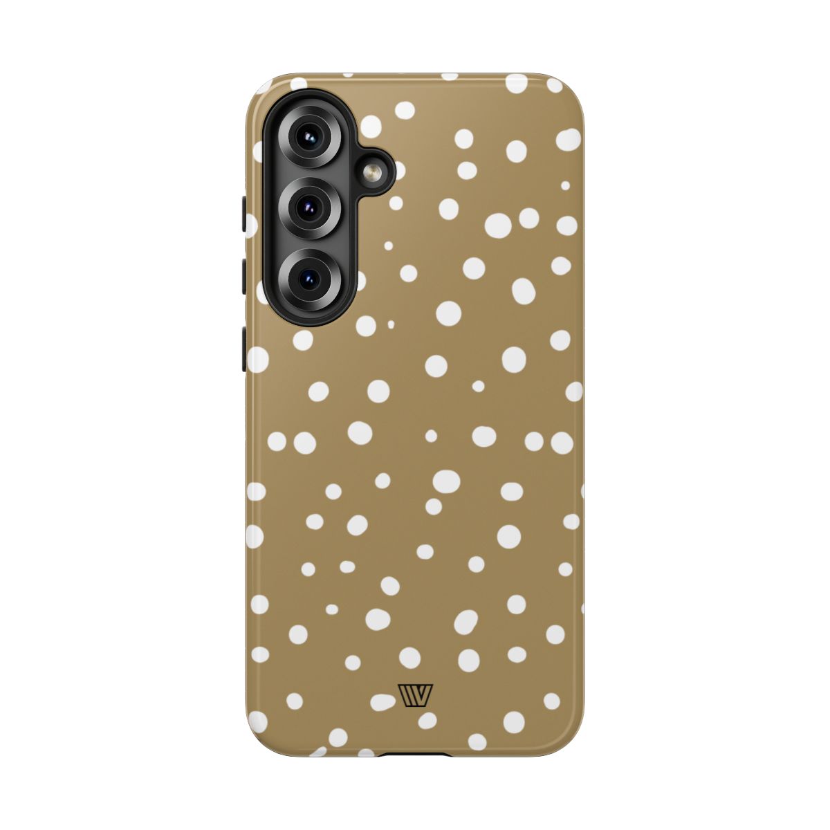 Dark Beige Dots Tough Phone Case