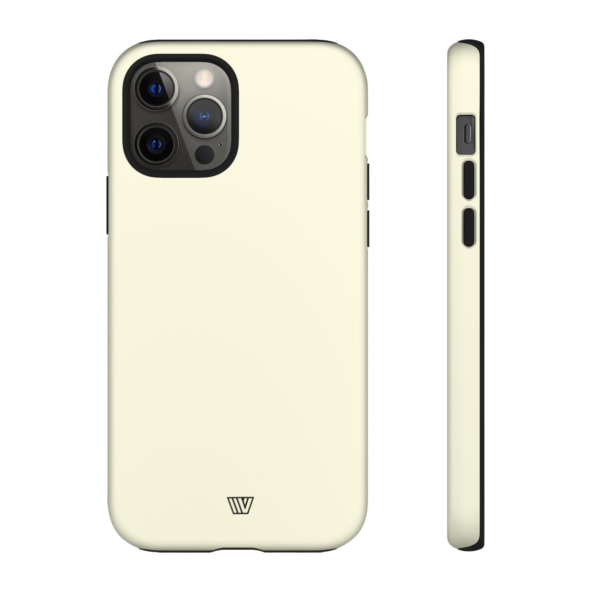 Tough Ivory Phone Case Dual Layer Impact-Resistant Trovvve
